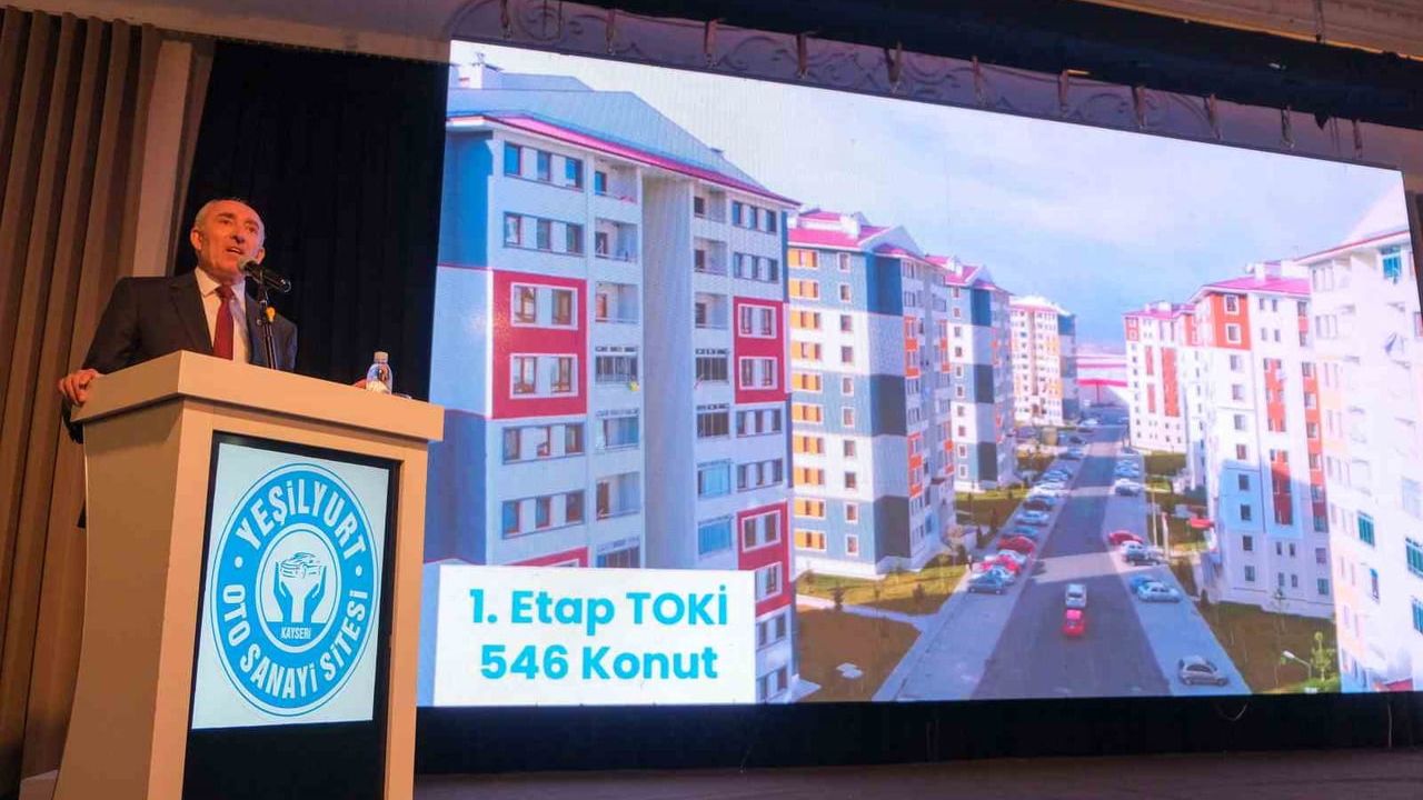 Yeşilyurt Sanayi Sitesi'nde Kura Çekimleri Gerçekleştirildi