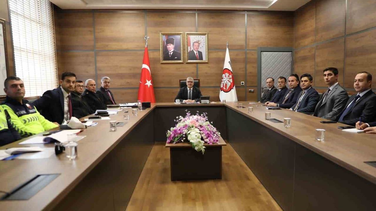 Yılbaşı Güvenliğine Özel Toplantı Düzenlendi