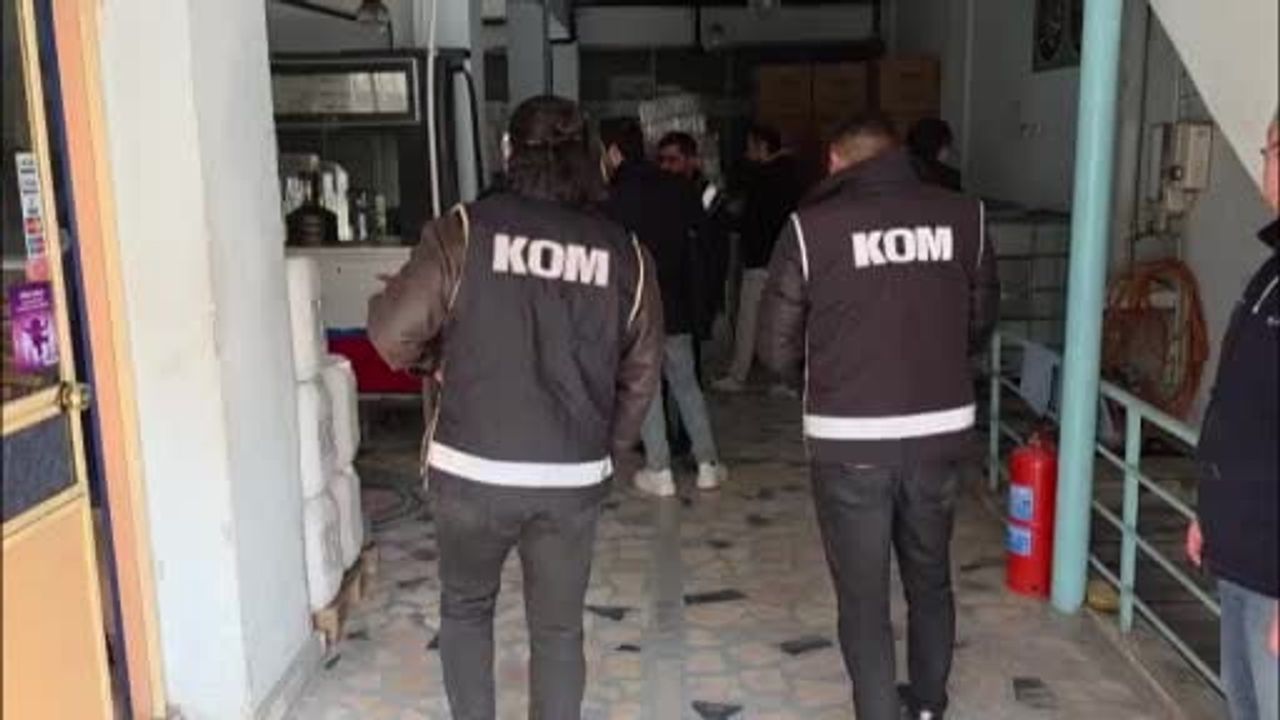 Yılbaşı Öncesi Kaçak Alkol Denetimleri Sıkılaştırıldı