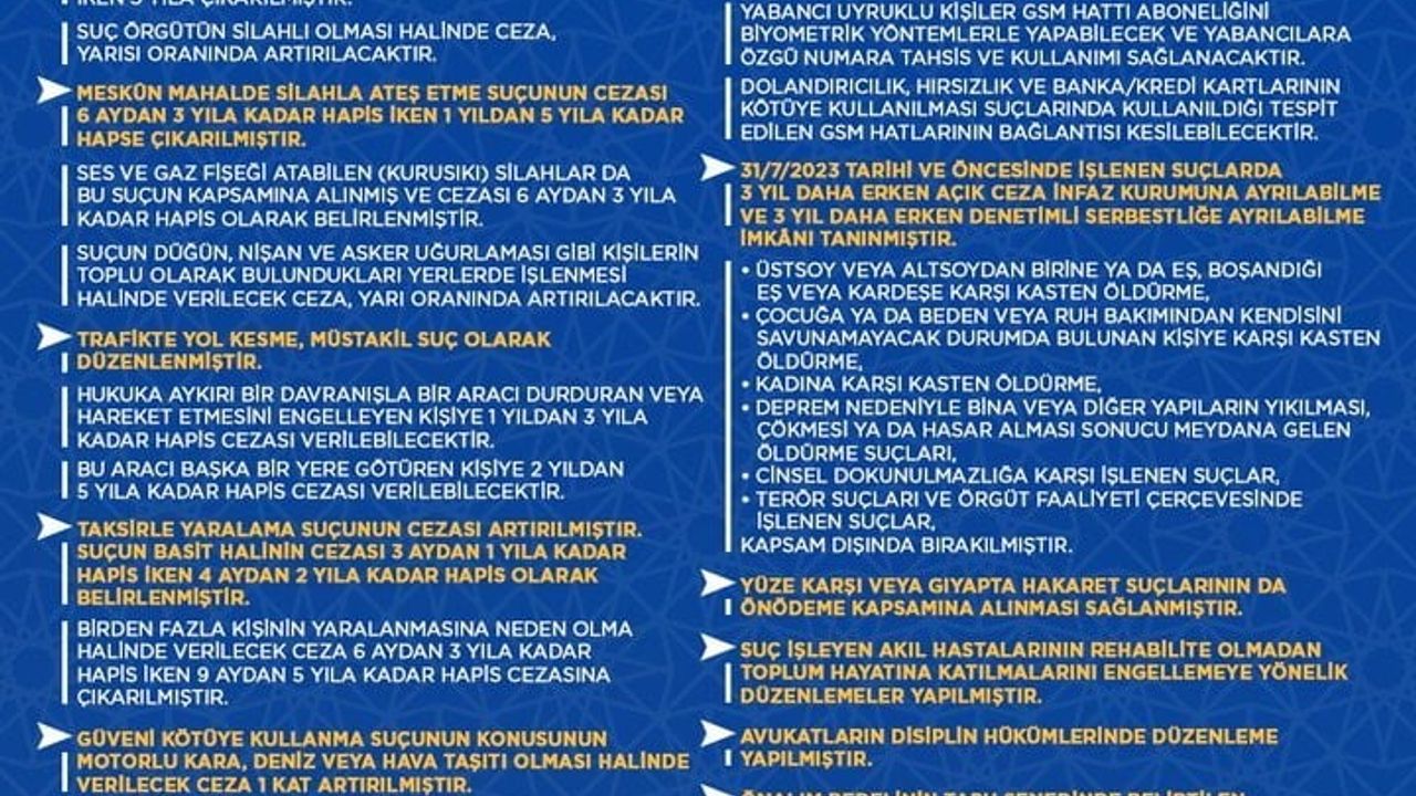 Yılmaz Tunç'tan 11. Yargı Paketi Üzerine Açıklama