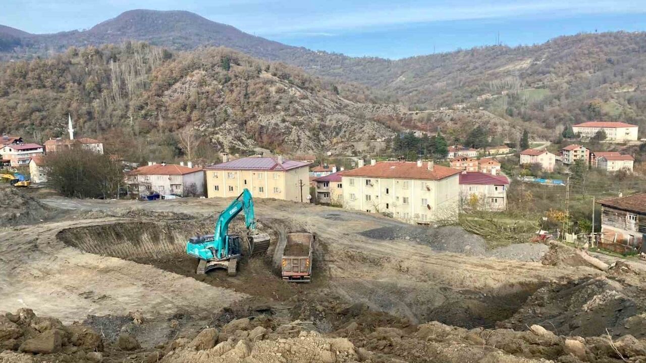 Yortan'da Modern Konut Projesinin Temeli Atıldı