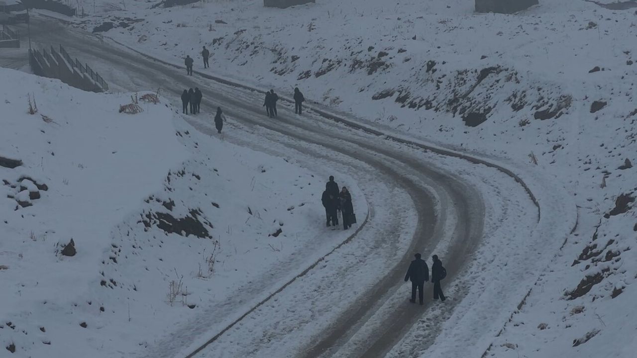 Yüksekova’da Yoğun Sis Hayatı Olumsuz Etkiliyor