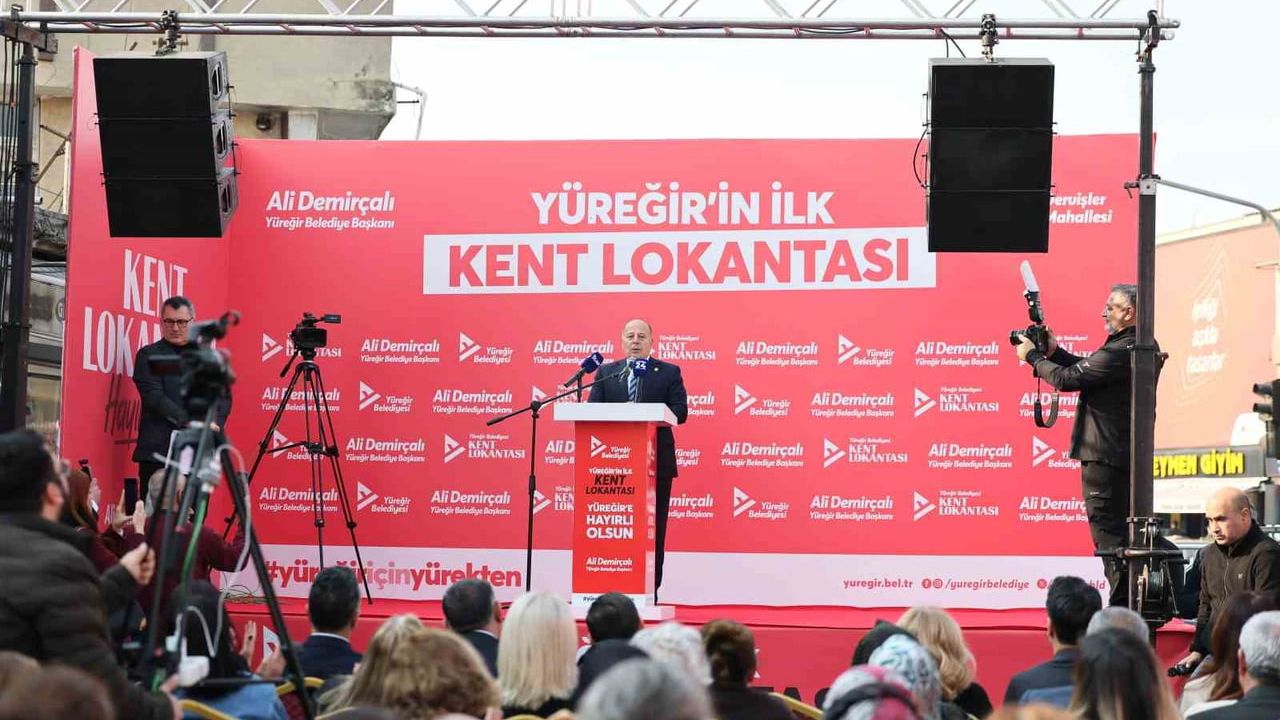 Yüreğir’in İlk Kent Lokantası Dervişler’de Açıldı