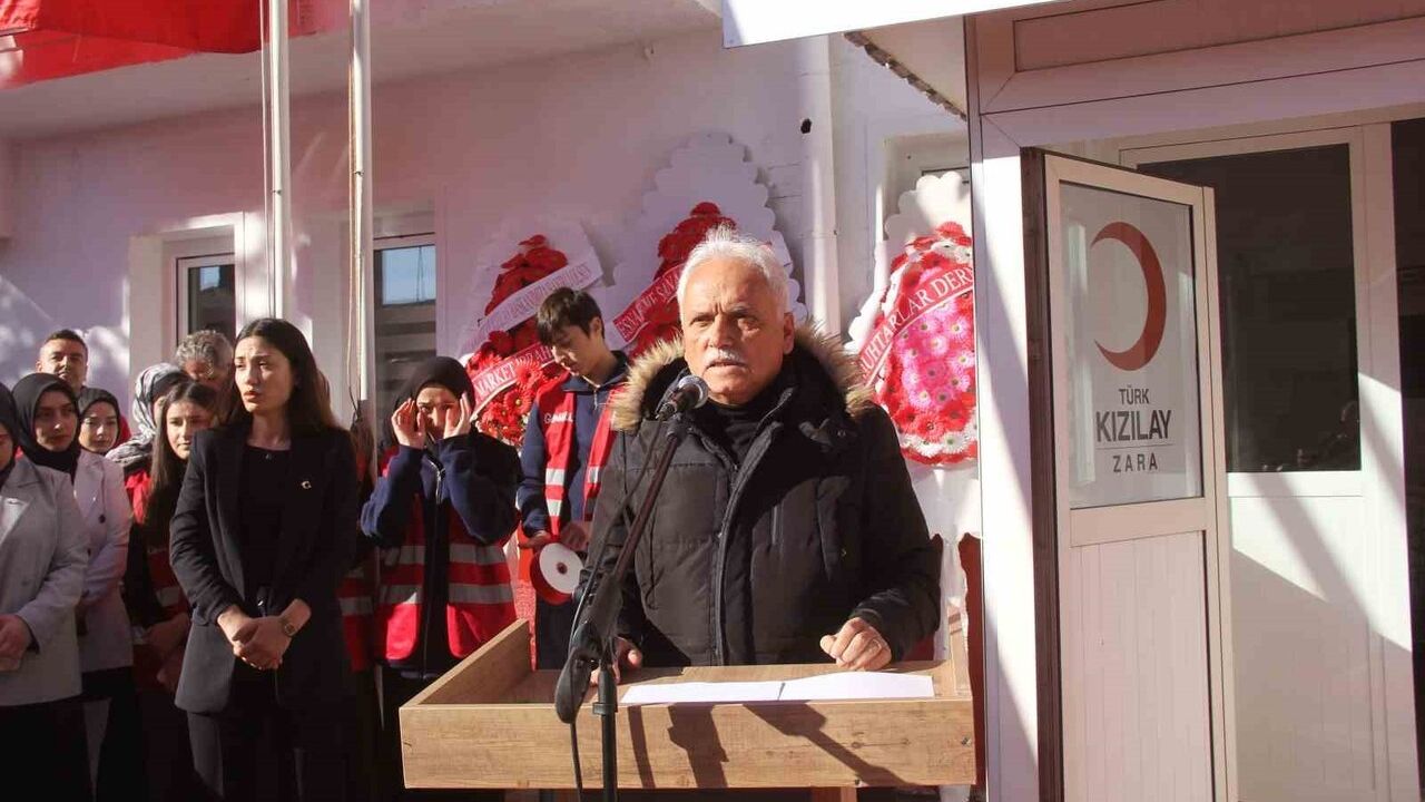 Zara'da Türk Kızılay Yeni Temsilcilik Binası Açıldı