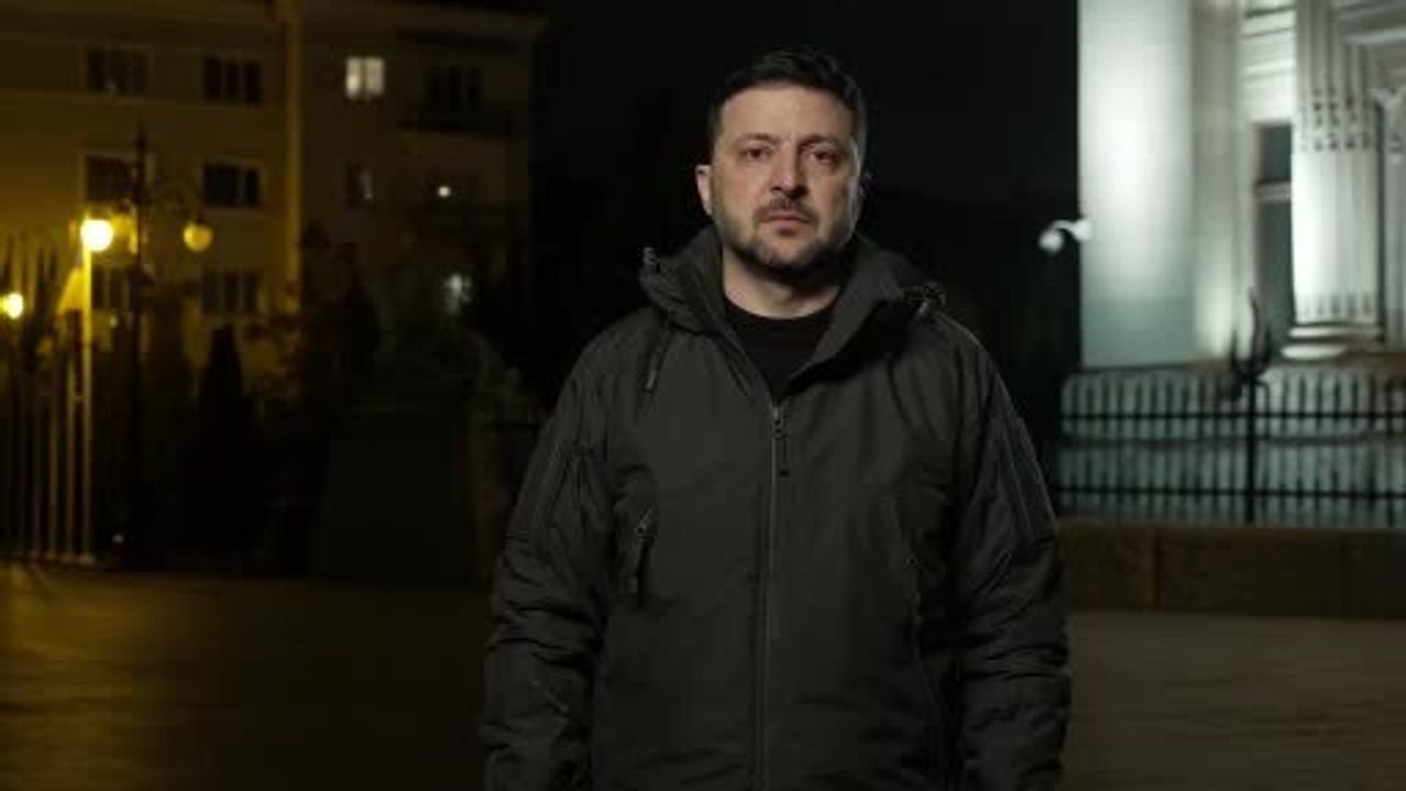 Zelenskiy, Moskova'dan Gelen Savaş Yılı Sinyallerini Değerlendirdi