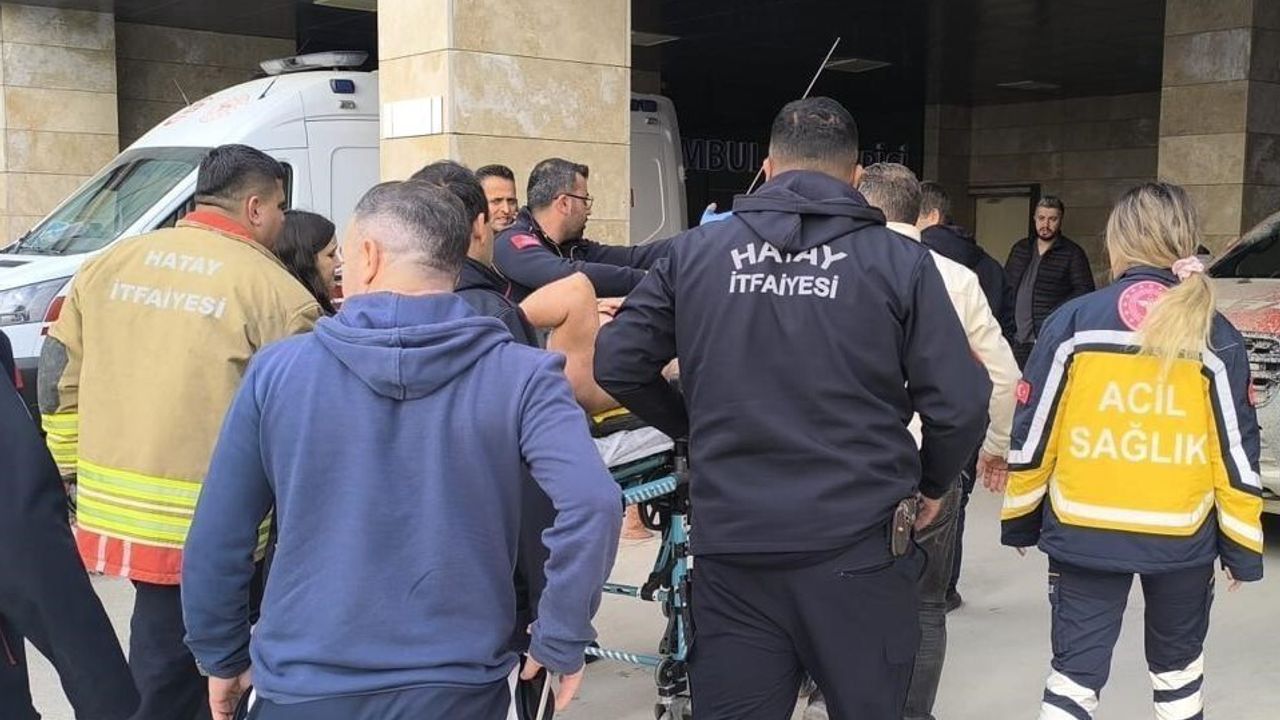 Zıpkın Kazası: Ayağında Zıpkınla Hastaneye Götürüldü