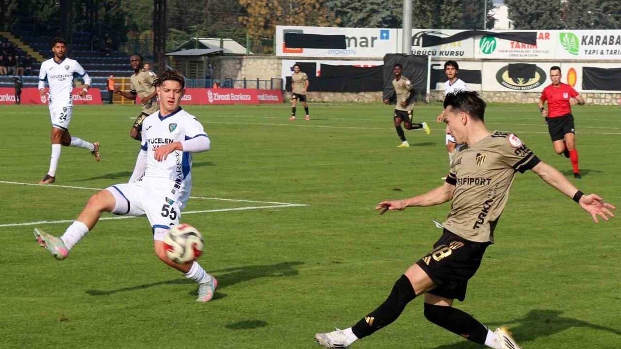 Ziraat Türkiye Kupası'nda Karacabey Belediyespor, Kocaelispor'a Yenildi