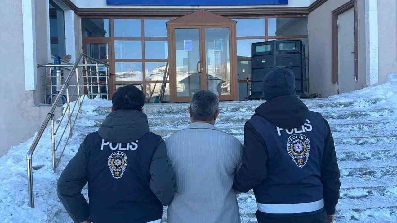 13 Yıl Hapis Cezası Olan Şahıs Erzurum'da Yakalandı