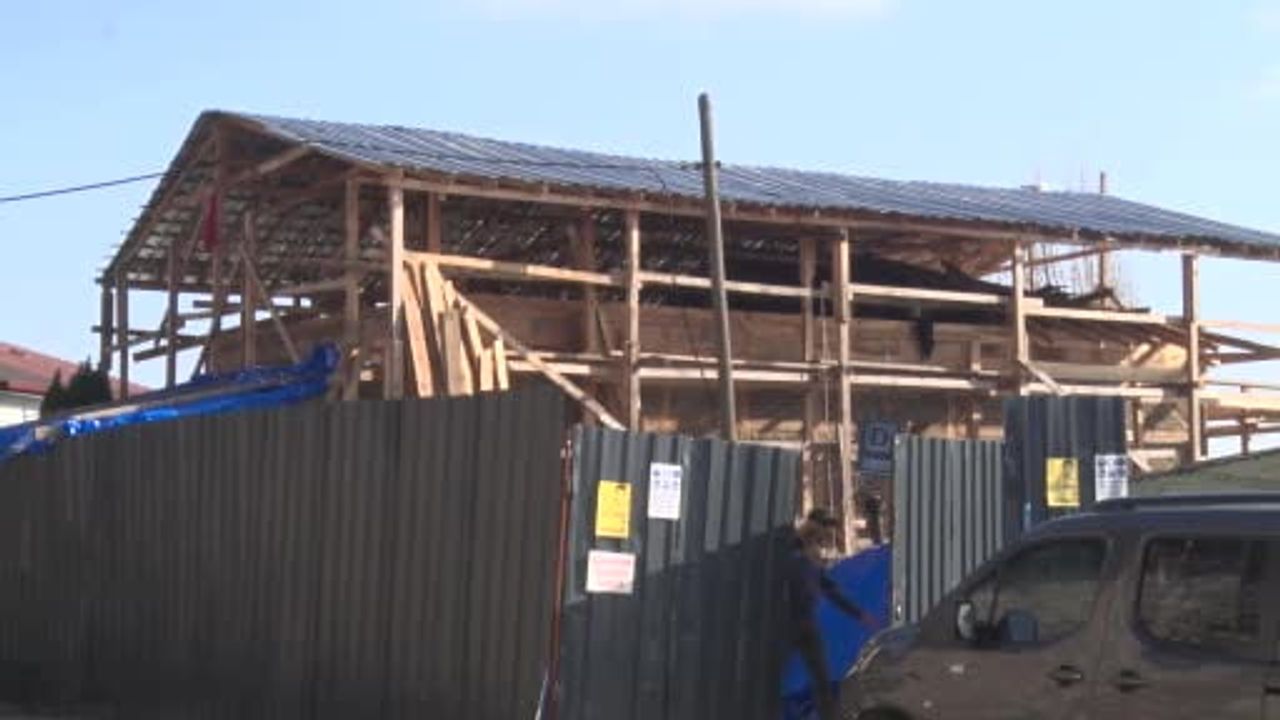 169 Yıllık Hacı Ayvaz Camii'nin Restorasyonu Başladı