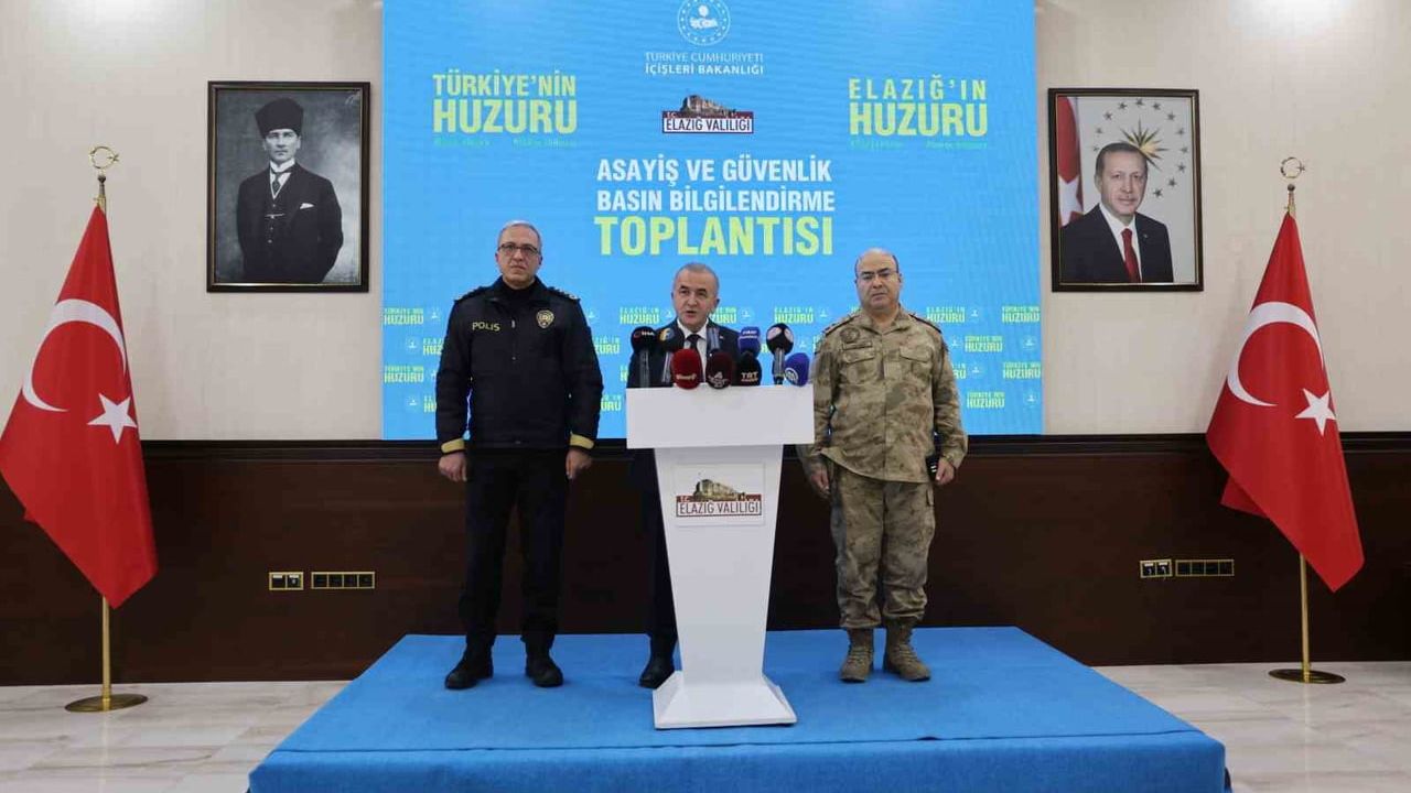 2025 Elazığ Güvenlik Raporu: Suç Oranlarında Düşüş ve Ceza Uygulamaları