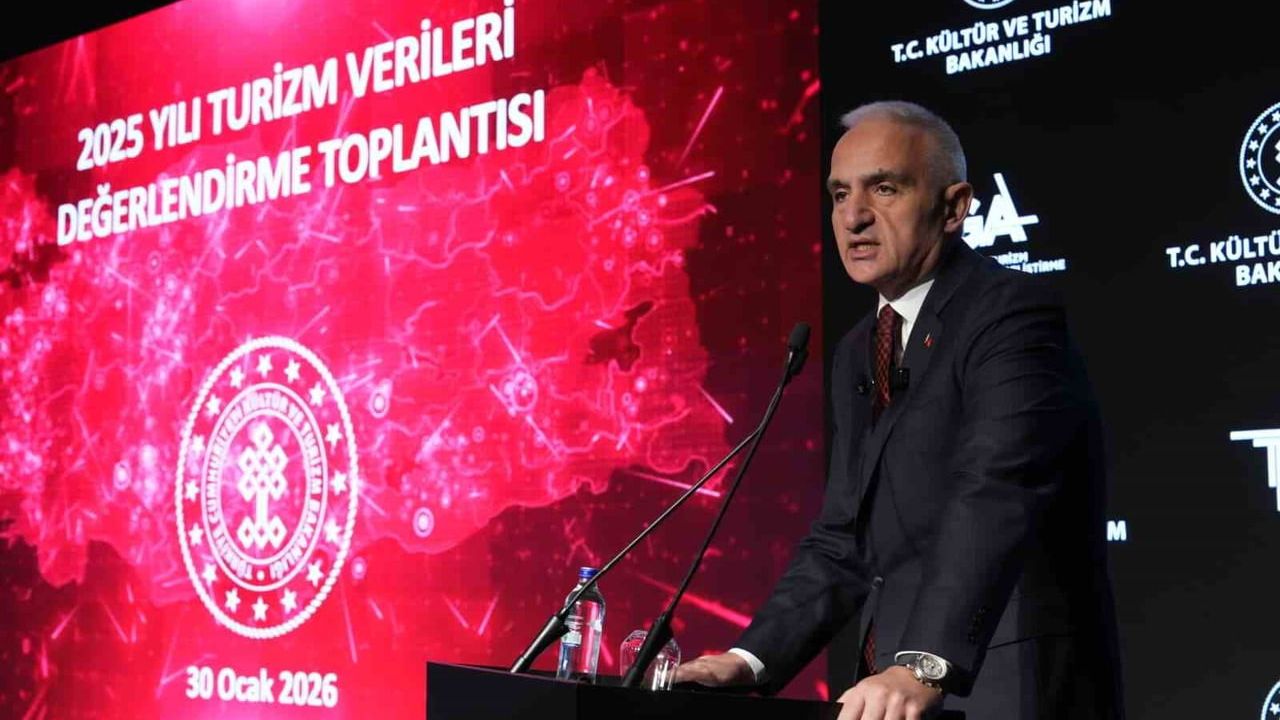 2025'te Türkiye'nin Turizm Geliri 65,2 Milyar Dolar