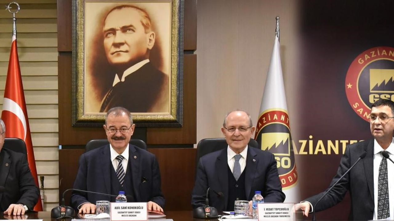 2026 Yılı İtibarıyla Gaziantep Sanayi Odası'nda Meclis Toplantısı Gerçekleştirildi