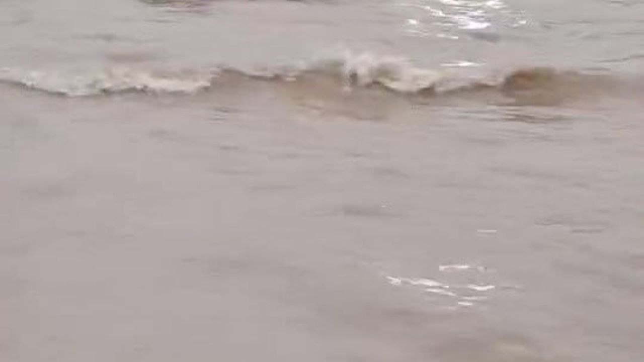 Adana'da Sağanak Yağış Etkili Oldu