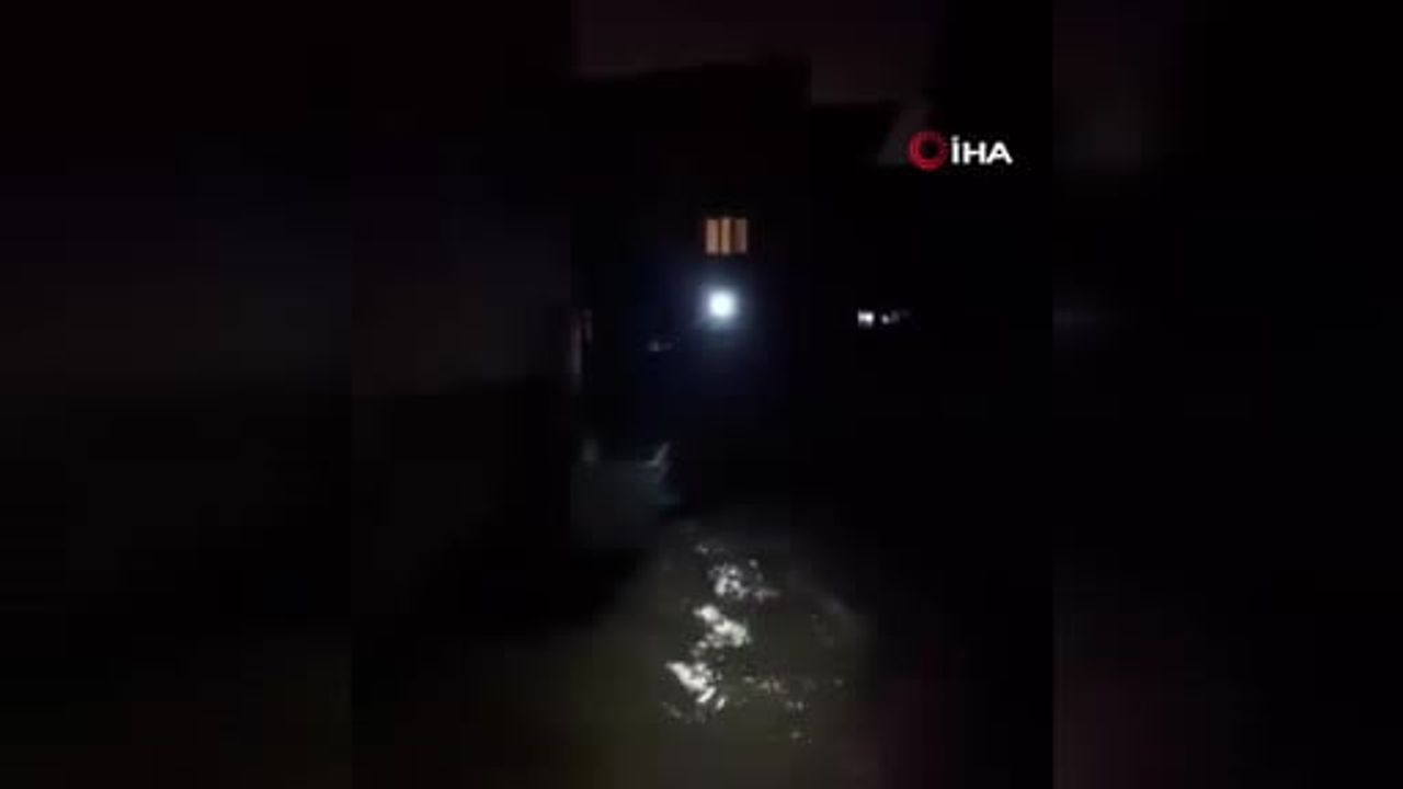 Adana'da Yağmur Sonrası Kurtarma Operasyonu