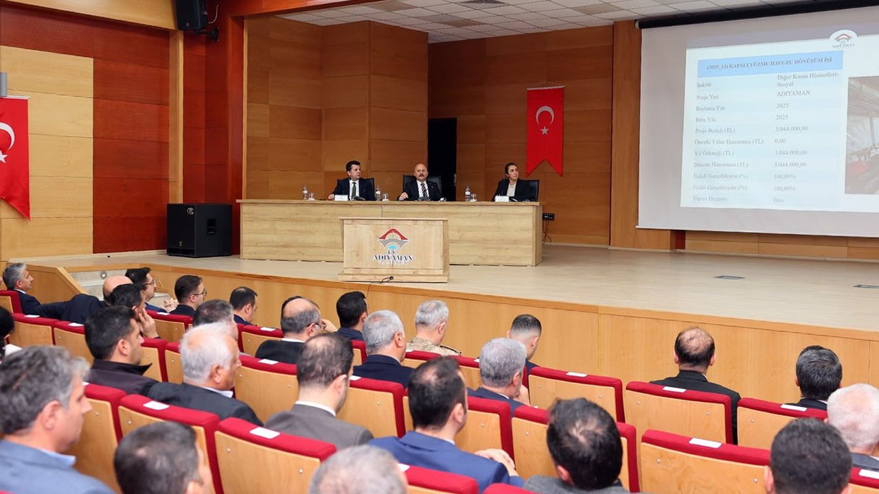 Adıyaman'da 2026 Yılı İlk İl Koordinasyon Toplantısı Gerçekleştirildi