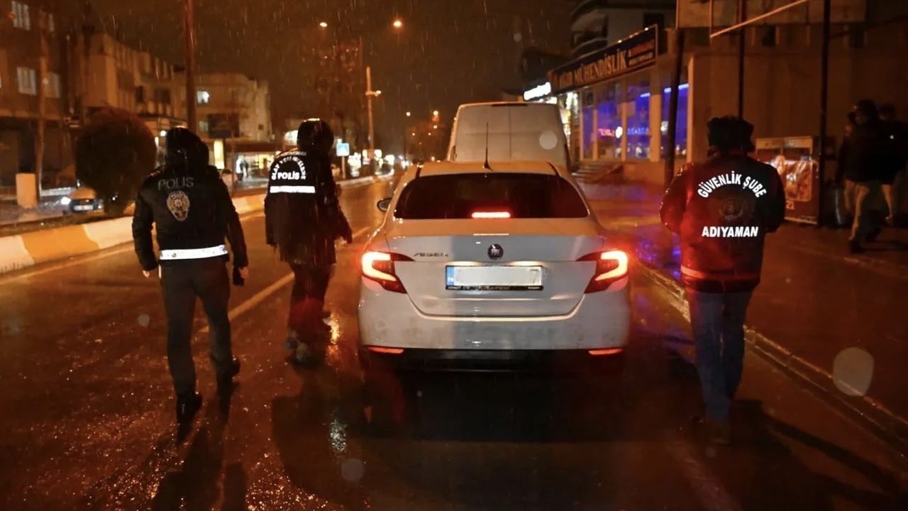 Adıyaman'da Huzurlu Sokaklar Uygulaması Gerçekleştirildi