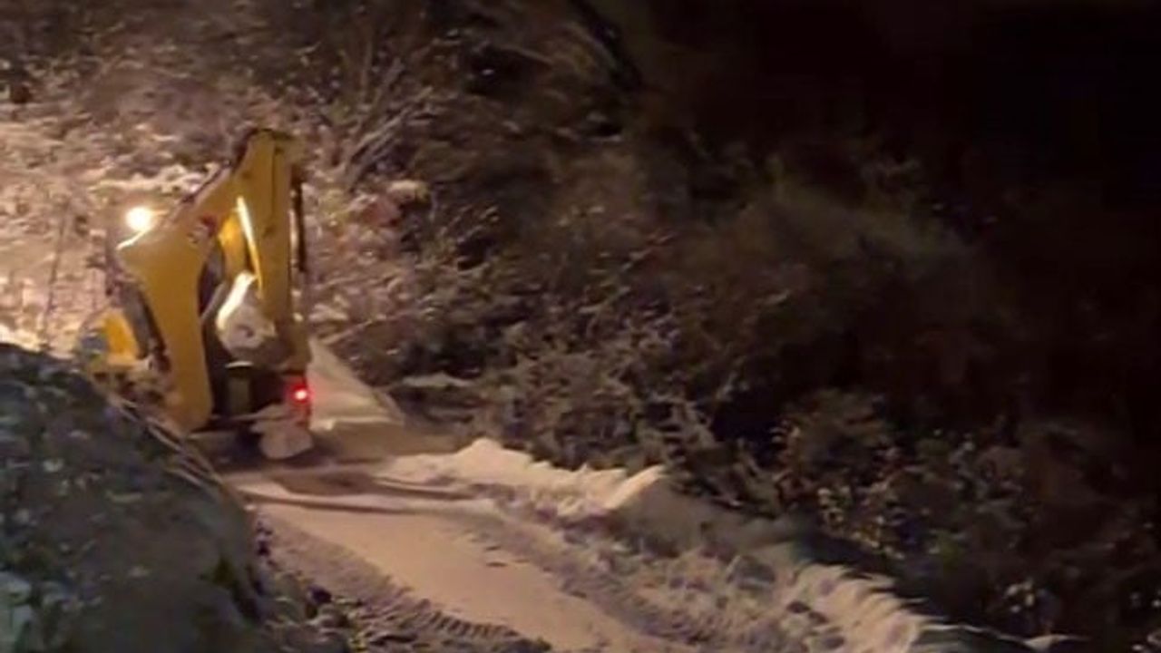 Adıyaman'da Kar Mücadelesi: Hasta ve Mahsur Kaldıkları Yerlerden Kurtarıldı
