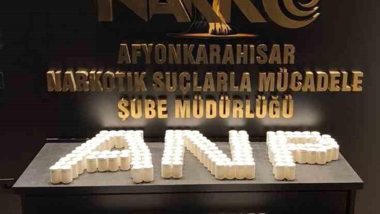 Afyonkarahisar'da Uyuşturucu Operasyonu