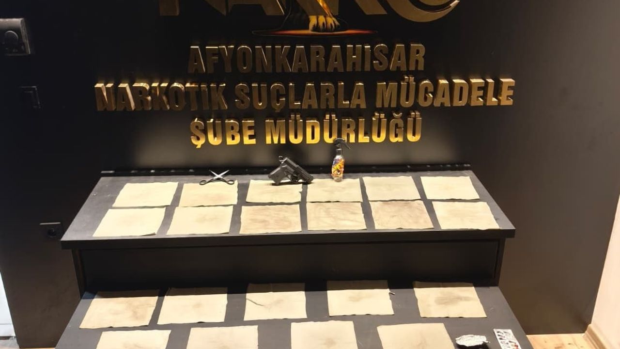Afyonkarahisar'da Uyuşturucu Operasyonu: Bir Tutuklama