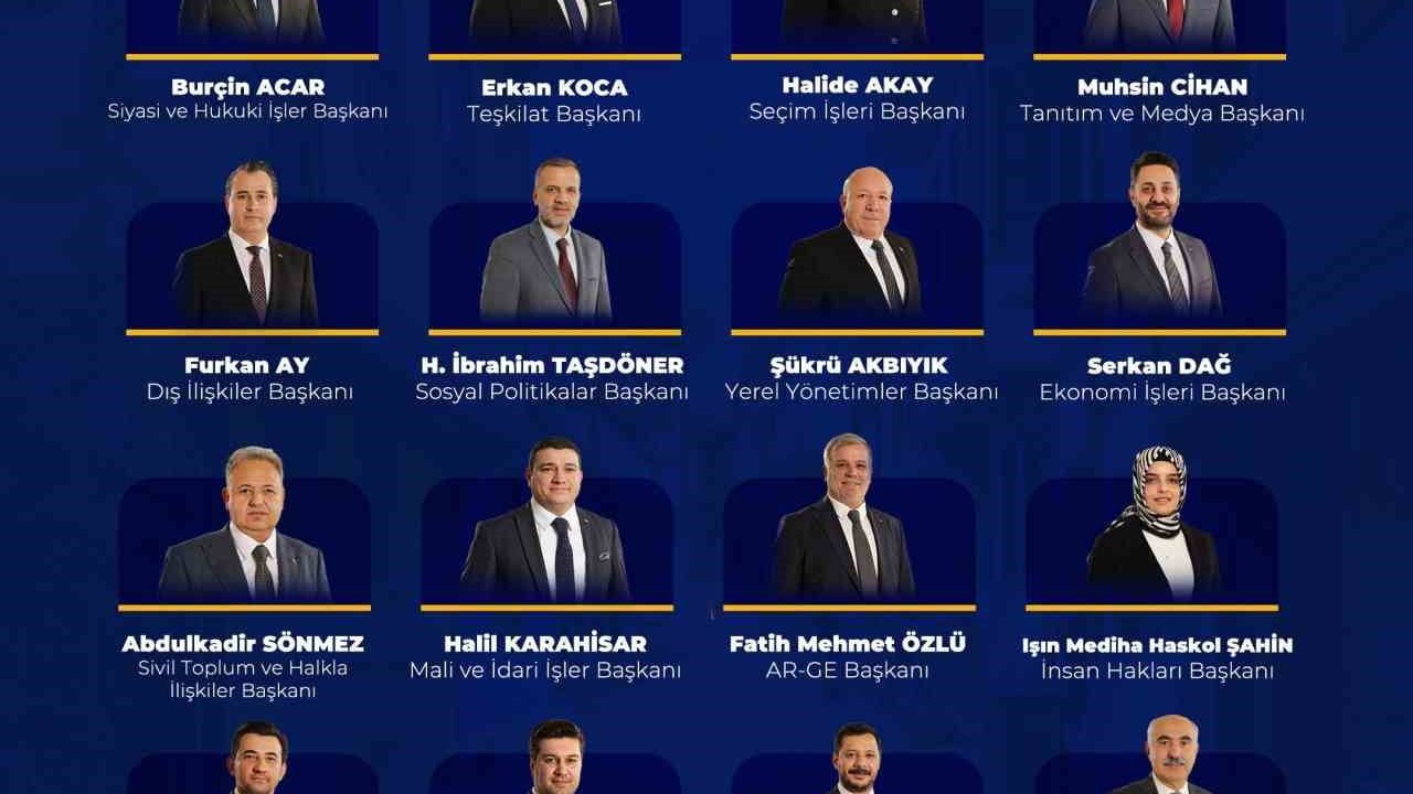 AK Parti Eskişehir İl Yürütme Kurulu'nda Değişiklikler