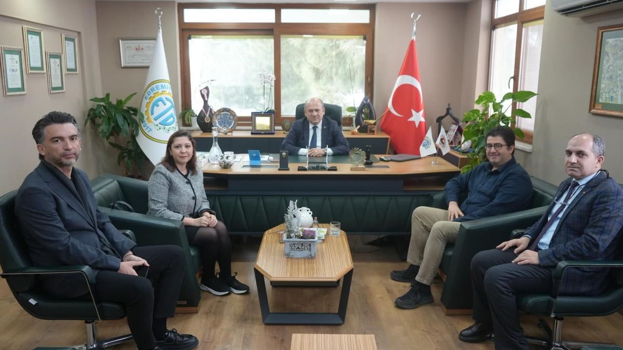 Akademik Ziyaret Edremit Ticaret Odası'nda Gerçekleşti