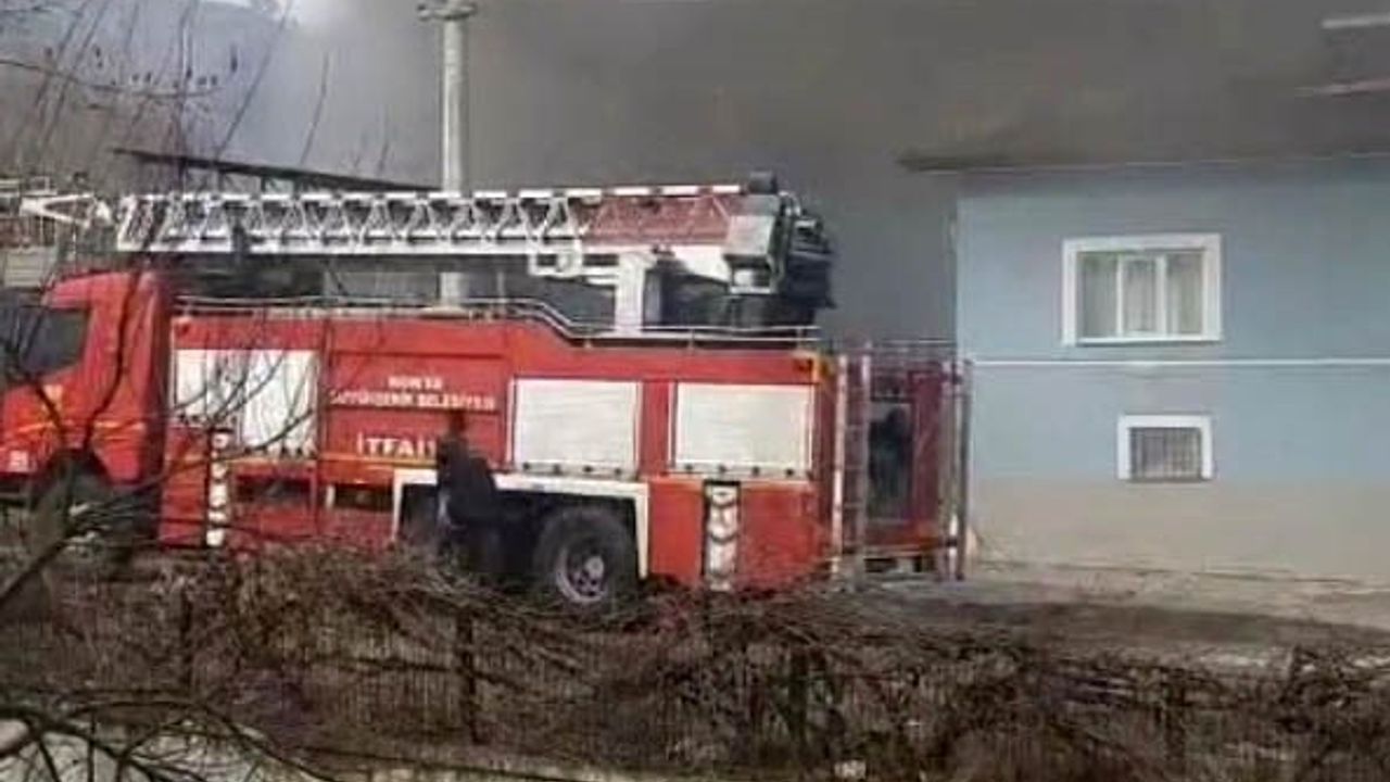 Akşehir'de Müstakil Evde Yangın: 1 Yaralı