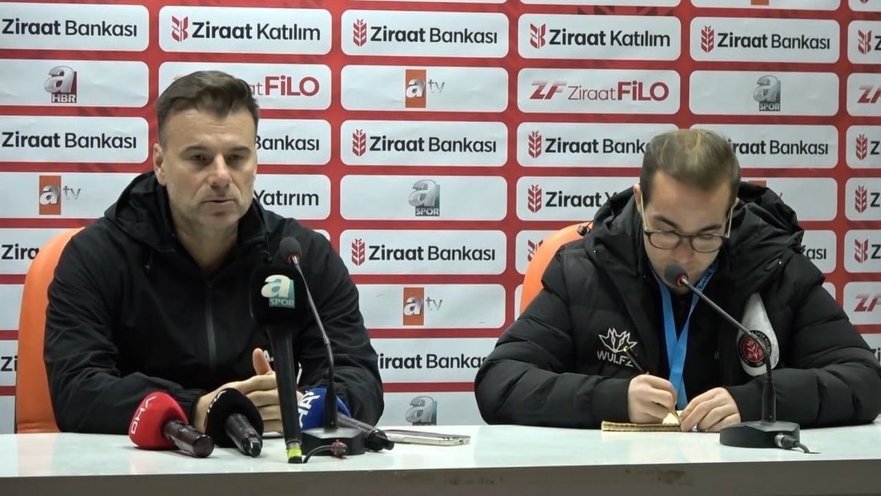 Aleksandar Stanojevic: 'Beraberlik Hak Edilmiş Bir Sonuç'