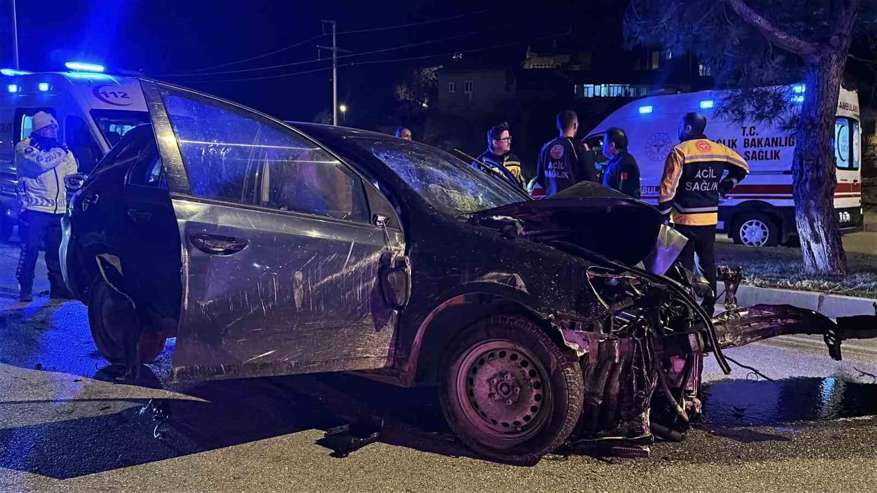 Alkollü Sürücü Kazaya Sebep Oldu: 2 Yaralı