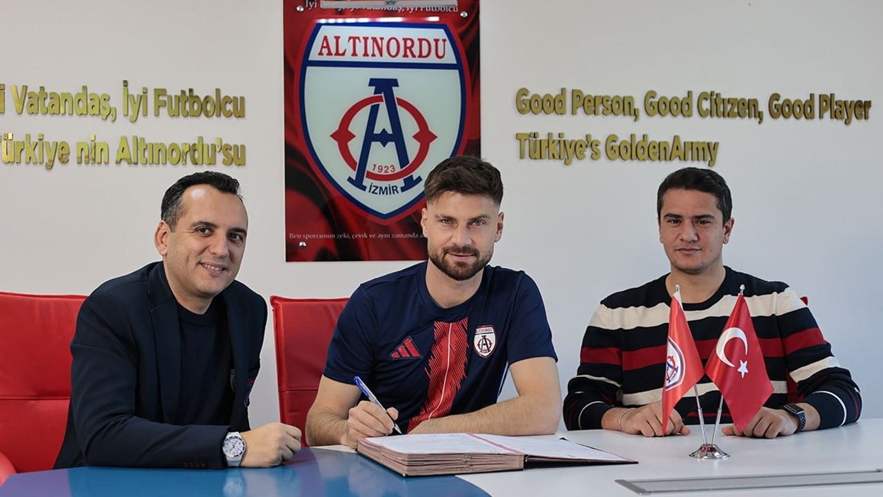 Altınordu'dan Savunma Hattına Yeni Transfer