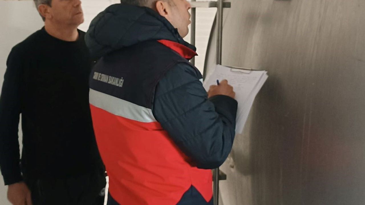 Altıntaş’ta Süt Soğutma Tankları Denetlendi