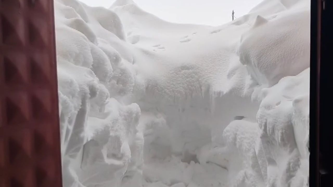 Altınyayla'da Kar Yağışı Hayvancılığı Zorlaştırdı