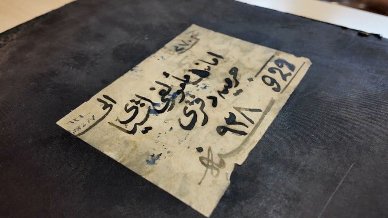 Ankara Adliyesi'nde Tarihi Emanet Defteri Koruma Altına Alındı