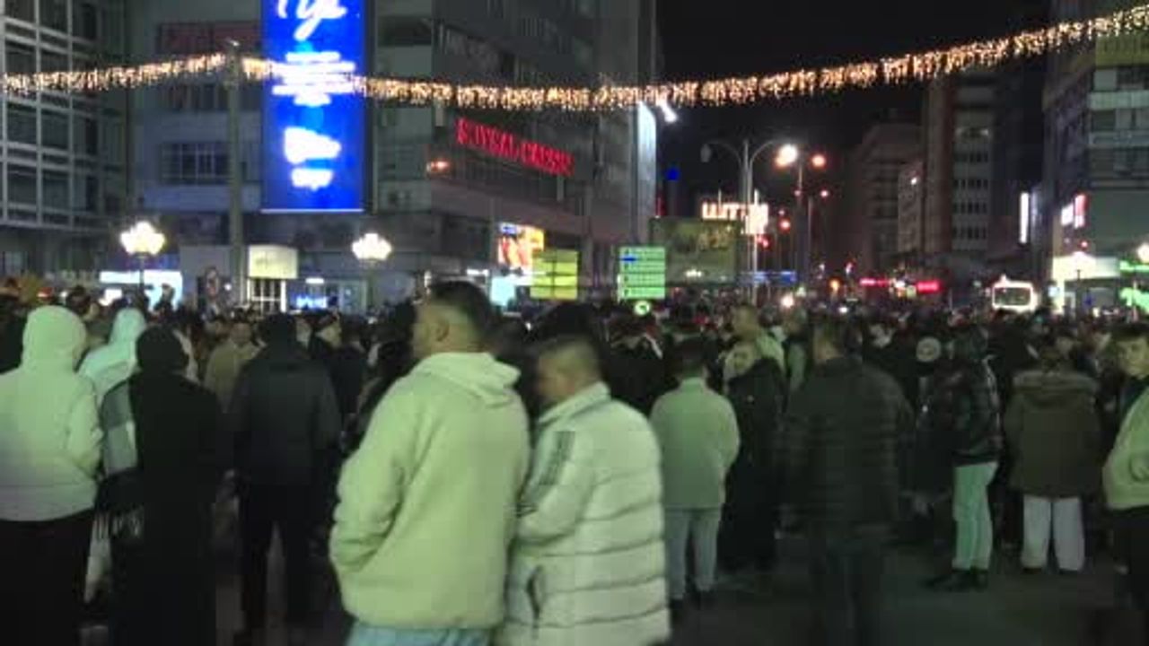 Ankara'da 2026 Yılı Coşkuyla Karşılandı