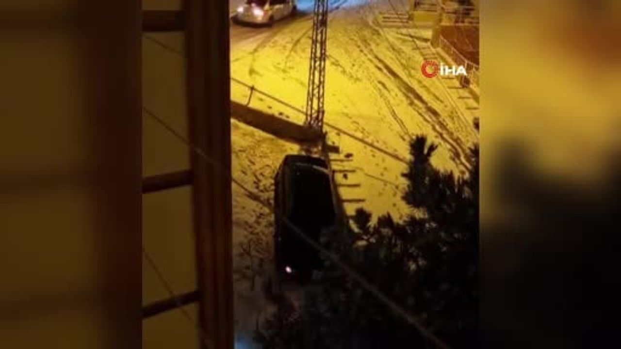 Ankara'da Kar Yağışı Kazaları Artırdı