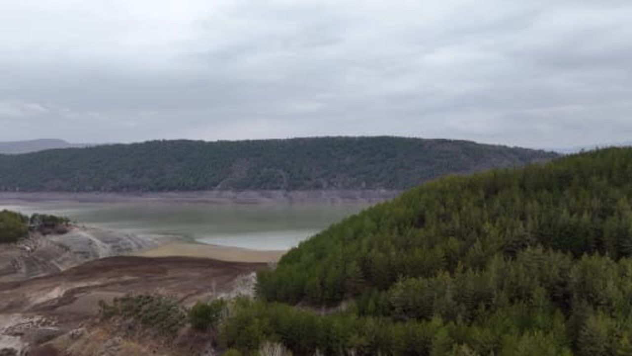 Ankara'nın Kurtboğazı Barajı'nda Su Seviyesi Artıyor