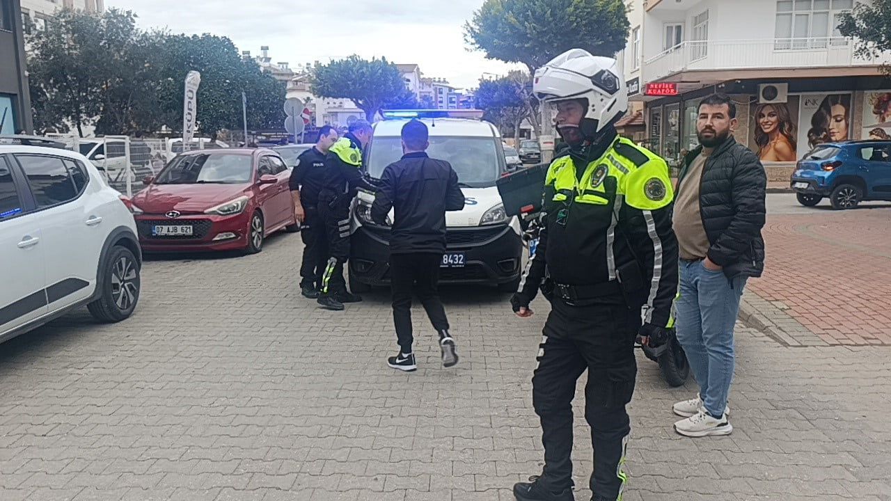 Antalya'da Alkollü Motosiklet Sürücüsüne Yüksek Ceza