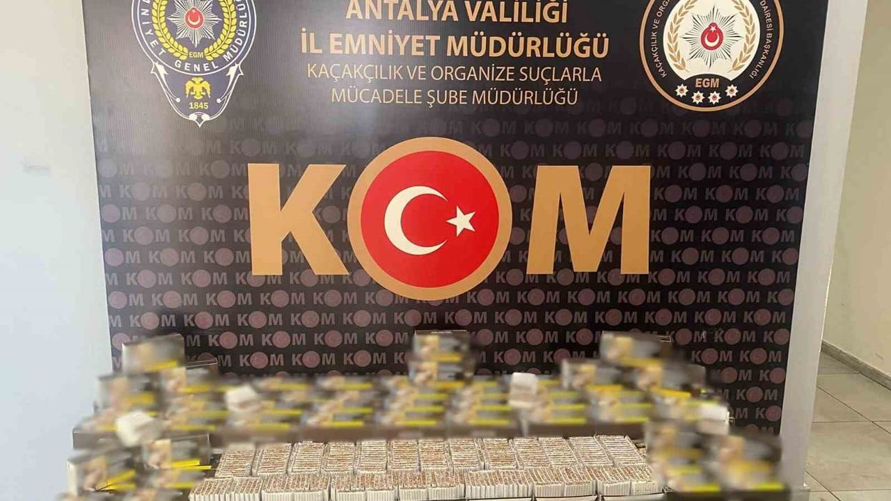 Antalya'da Suç Operasyonlarında 12 Tutuklama