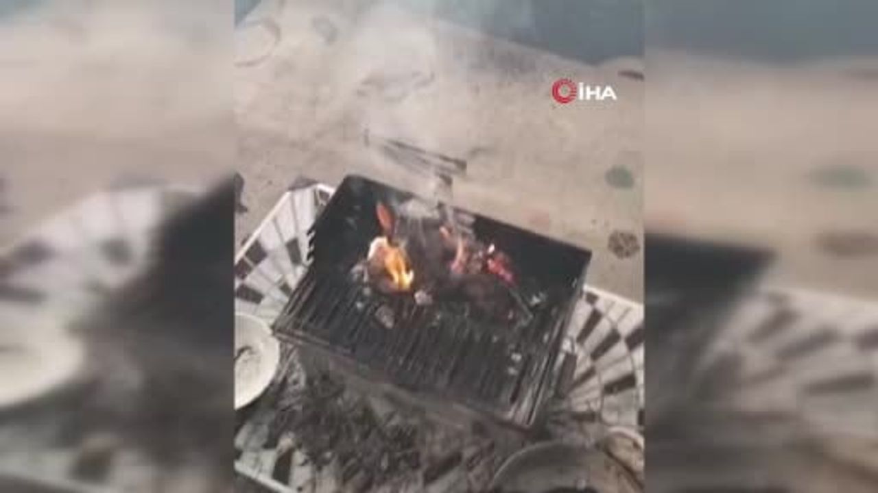 Antalya'da Yangın İhbarı: Mangal Sürprizi