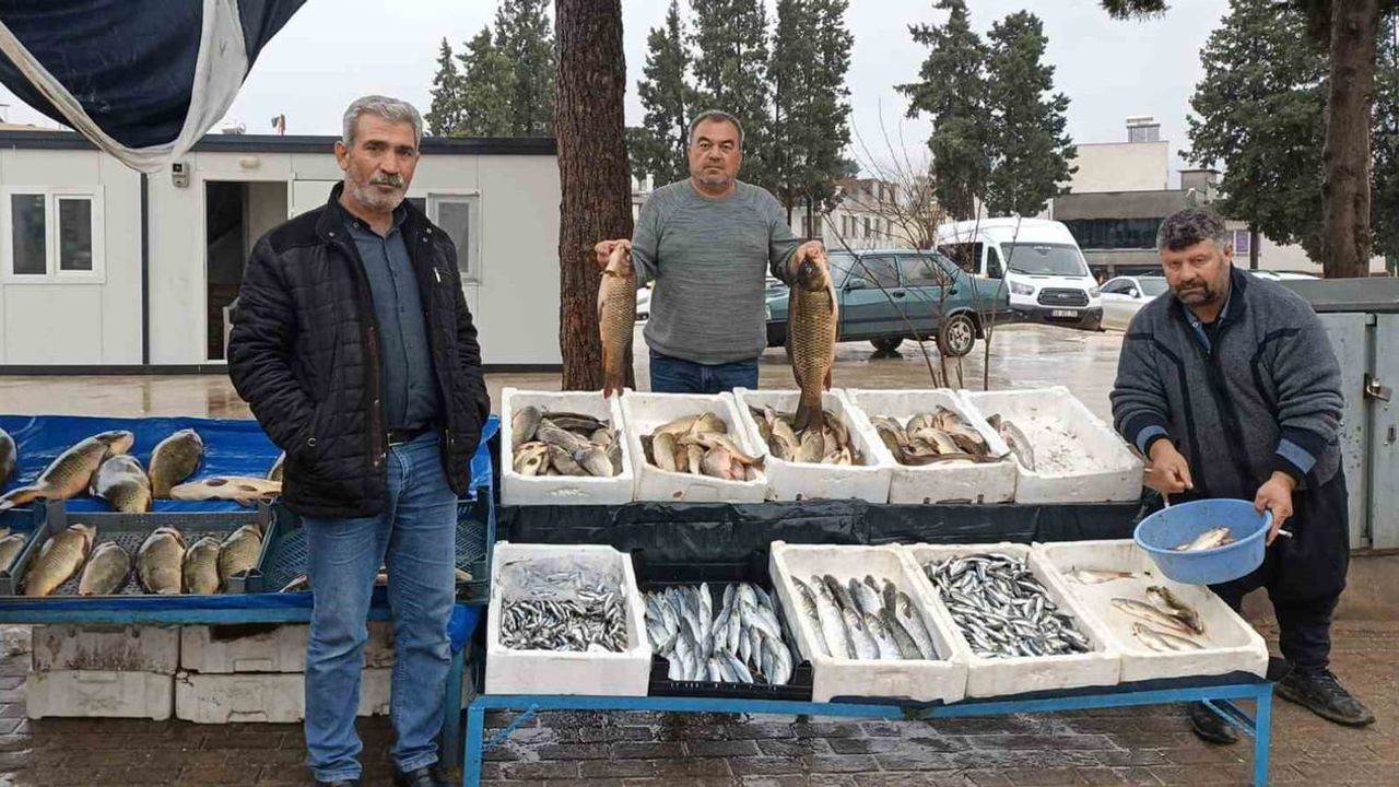 Araban'da Soğuk Hava Balık Satışlarını Artırdı