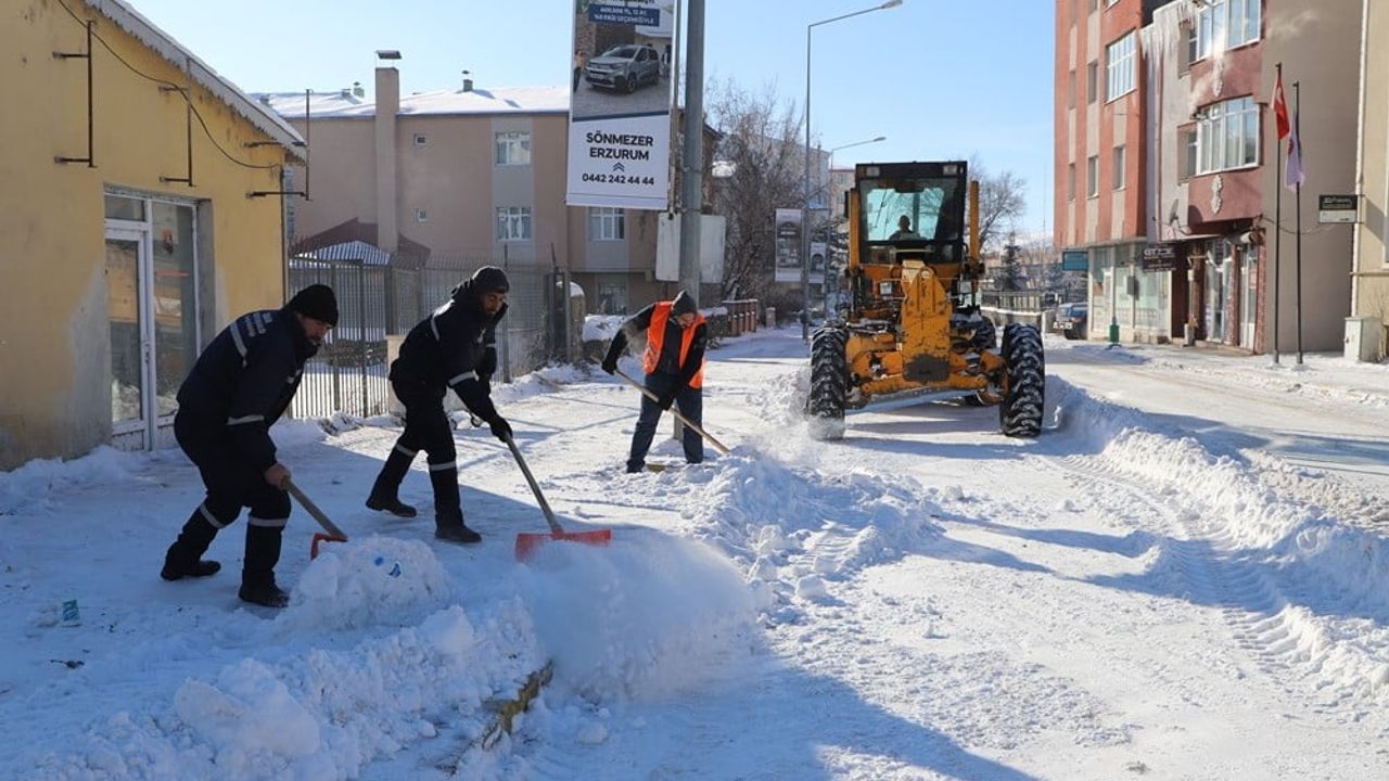 Ardahan Belediyesi Kar Temizliği İle Başarıya Koşuyor