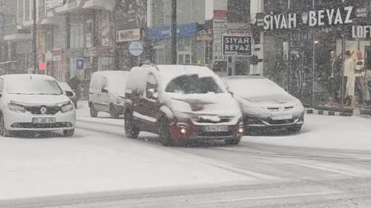 Ardahan'da Kar Yağışı 45 Köy Yolunu Kapatıyor