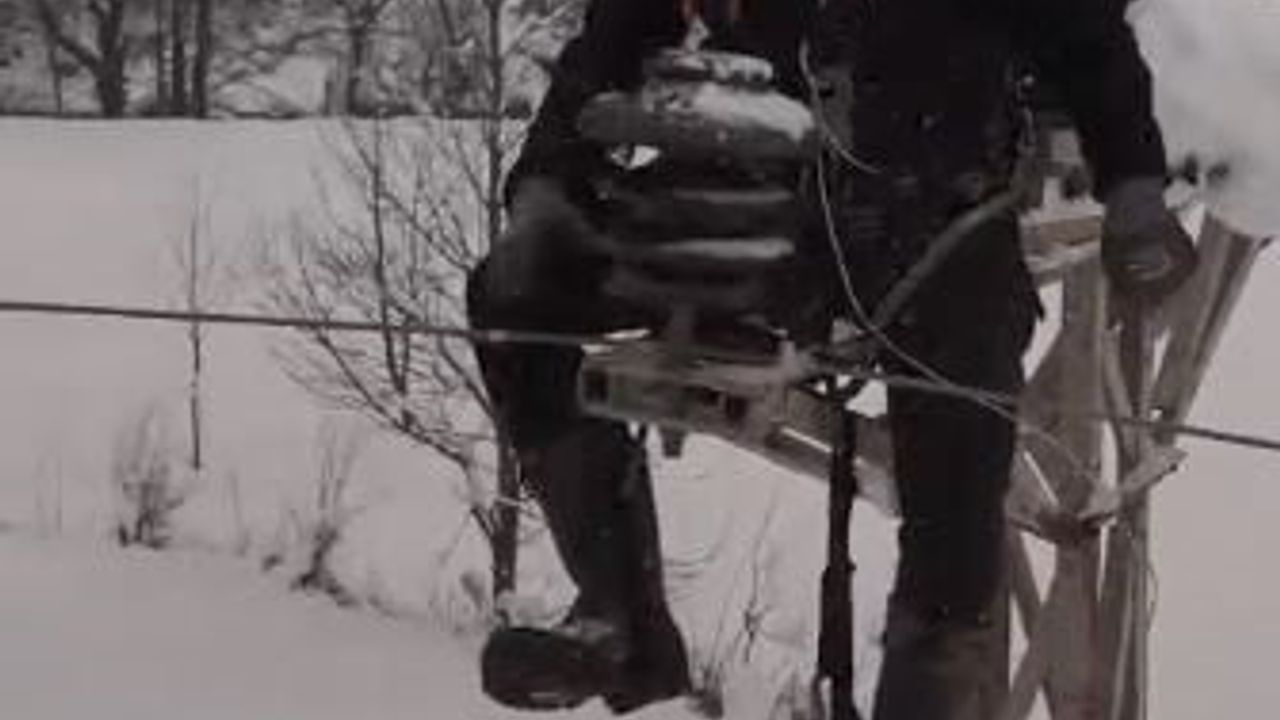 Artvin Elektrik Dağıtım Ekipleri Zorlu Kış Şartlarında Görev Başında