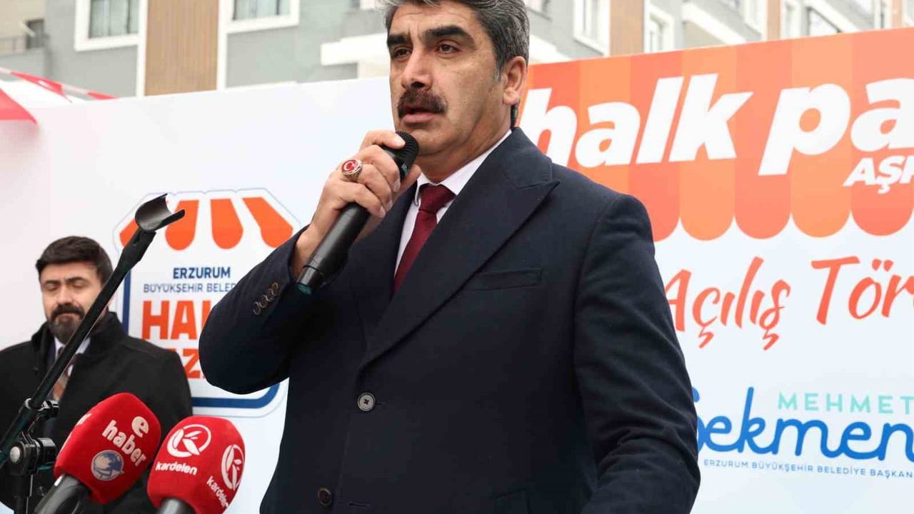 Aşkale'de Yeni Halk Pazarı Açıldı