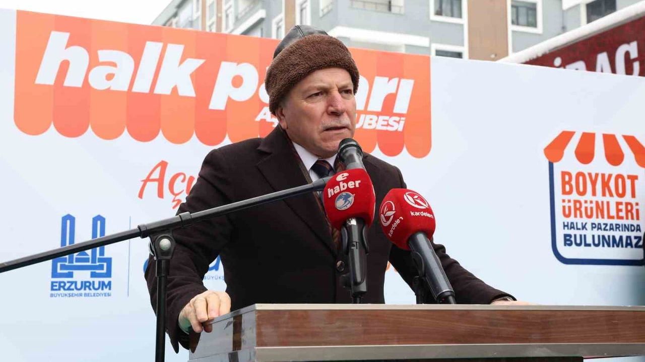 Aşkale'de Yeni Halk Pazarı Açıldı