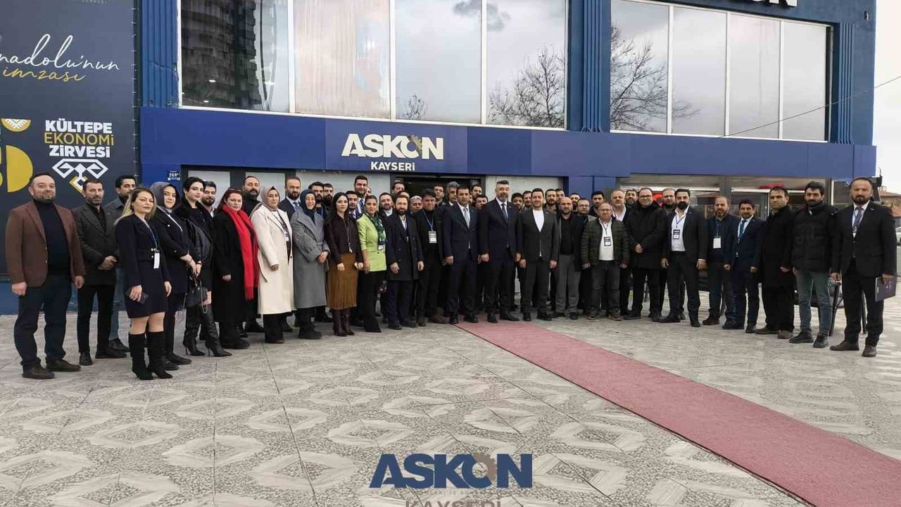 ASKON Kayseri Şubesi'nde İlker Barlı Güven Tazeledi