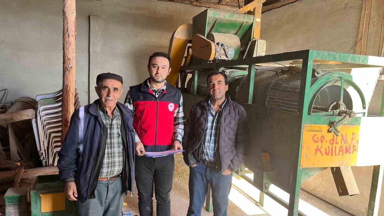 Aslanapa'da Tarım Makineleri Denetimi Gerçekleştirildi