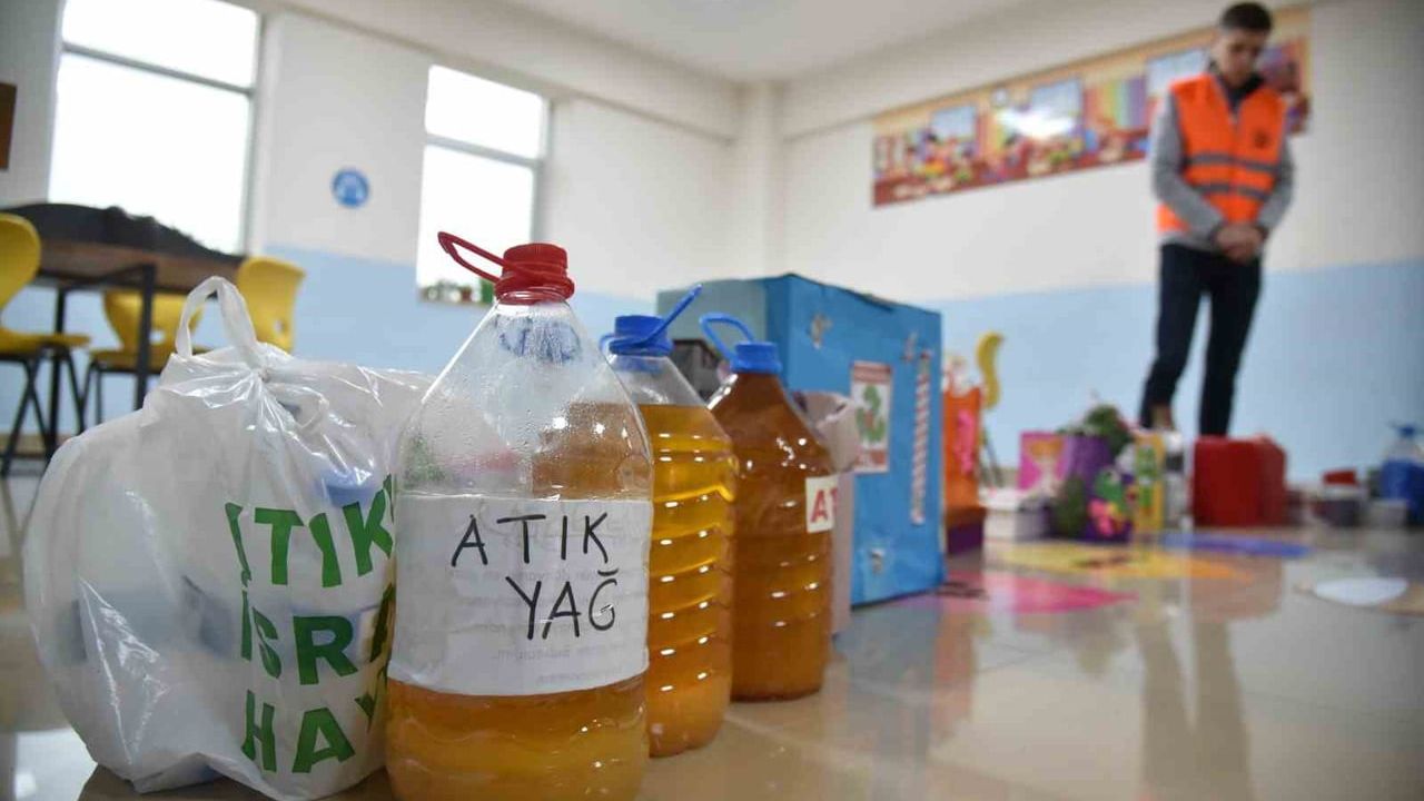 Atakum Belediyesi'nden Öğrencilere Sıfır Atık Farkındalığı