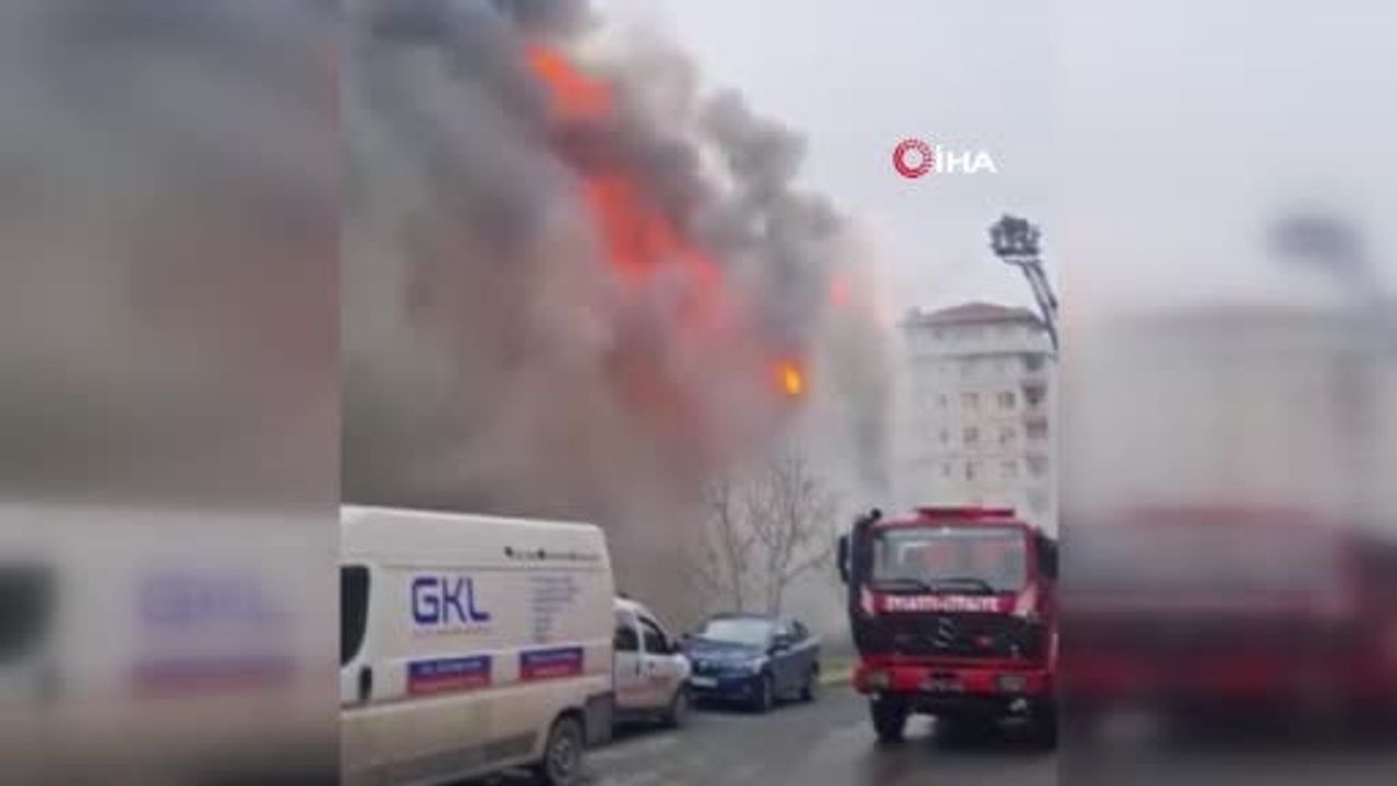 Ataşehir Ferhatpaşa'da Yangın Alarmı