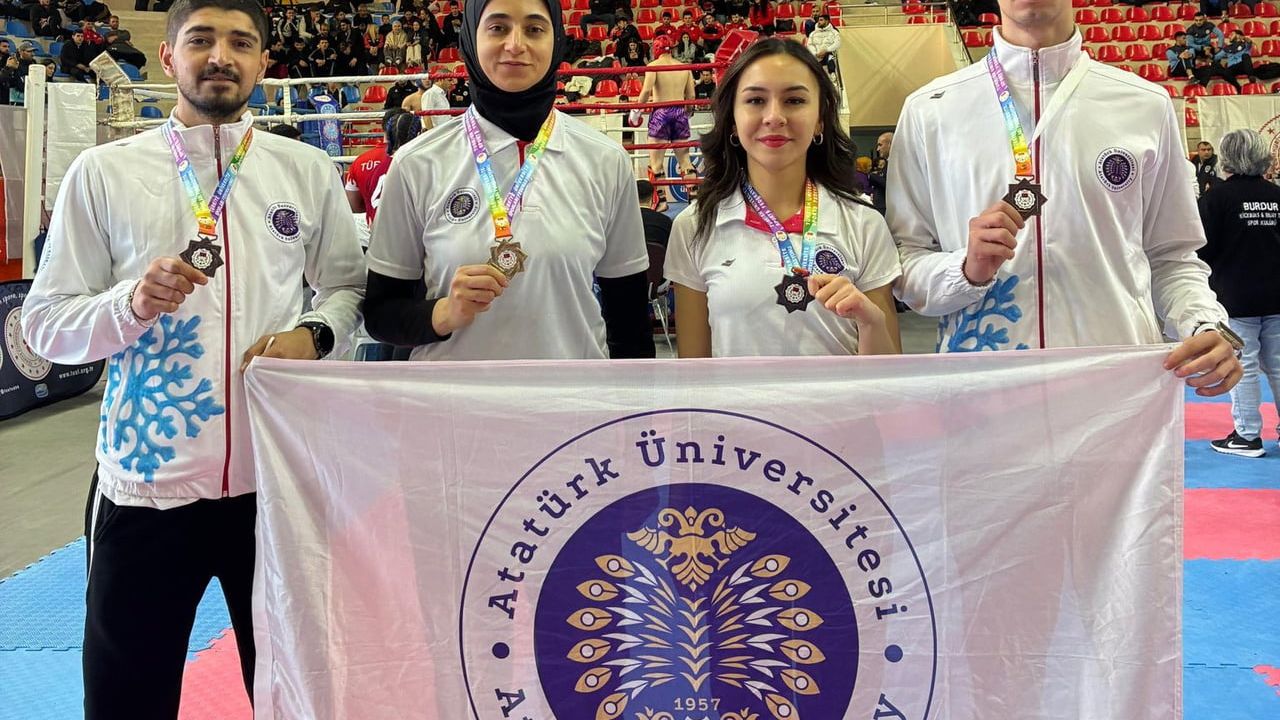 Atatürk Üniversitesi'nden Farklı Branşlarda Spor Başarıları