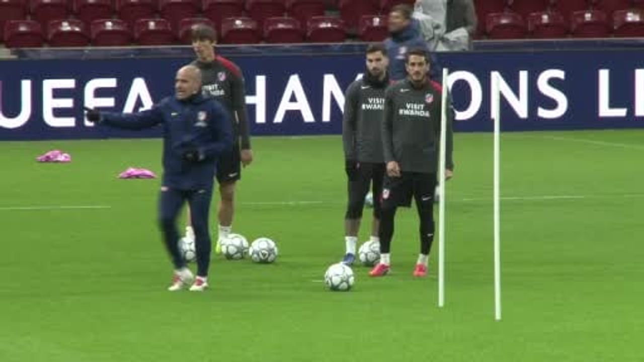 Atletico Madrid, Galatasaray Maçına Hazır